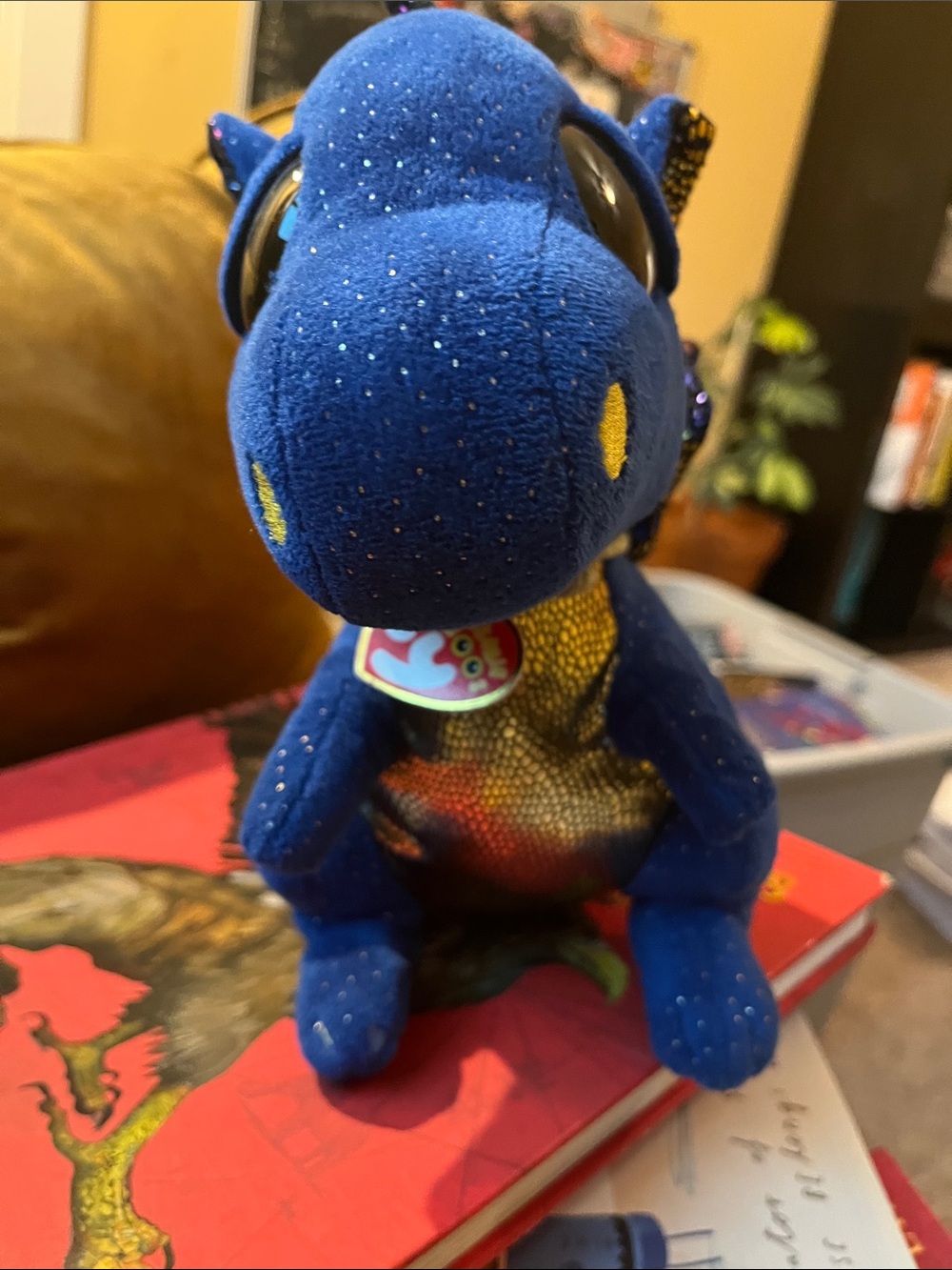 Dragon beanie baby
